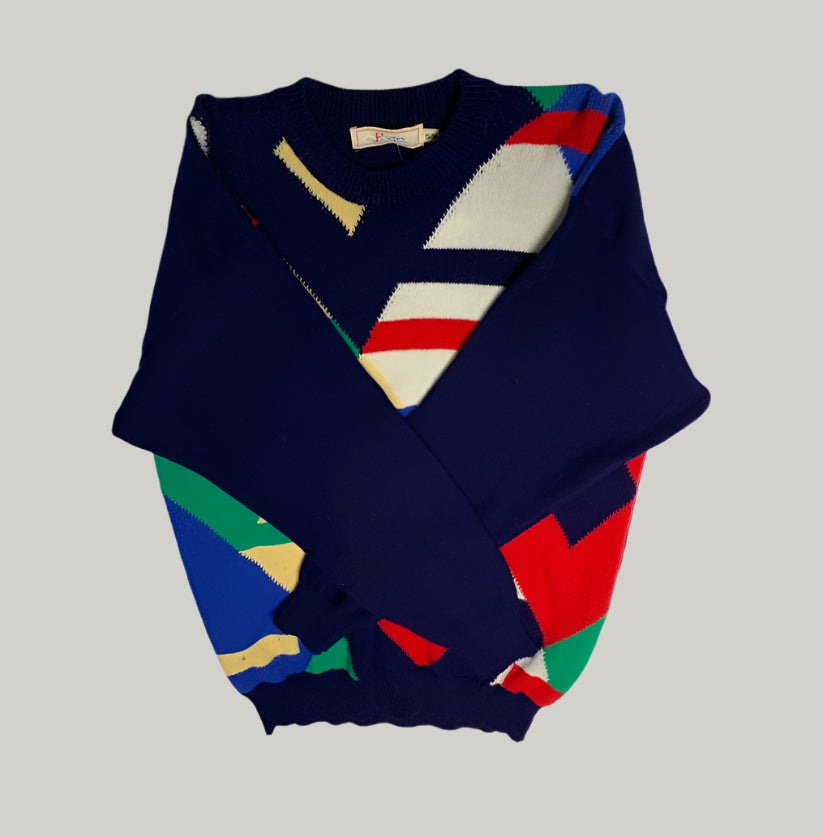 Paco Blue Knitted Jumper