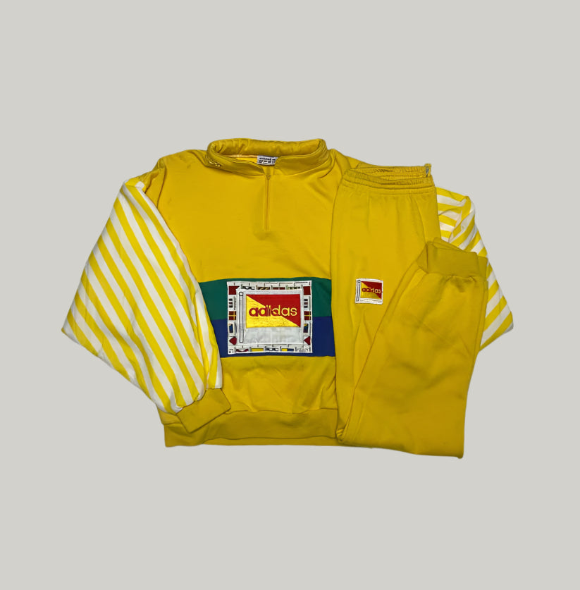 Vintage 80’s Adidas France Full Tracksuit S