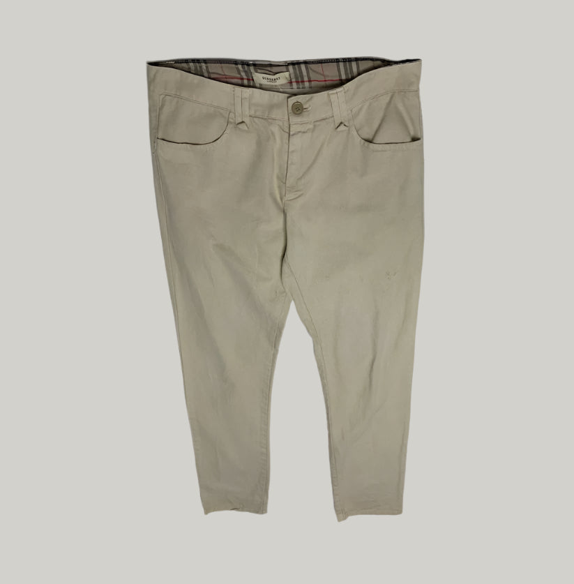 Burberry Beige Chinos