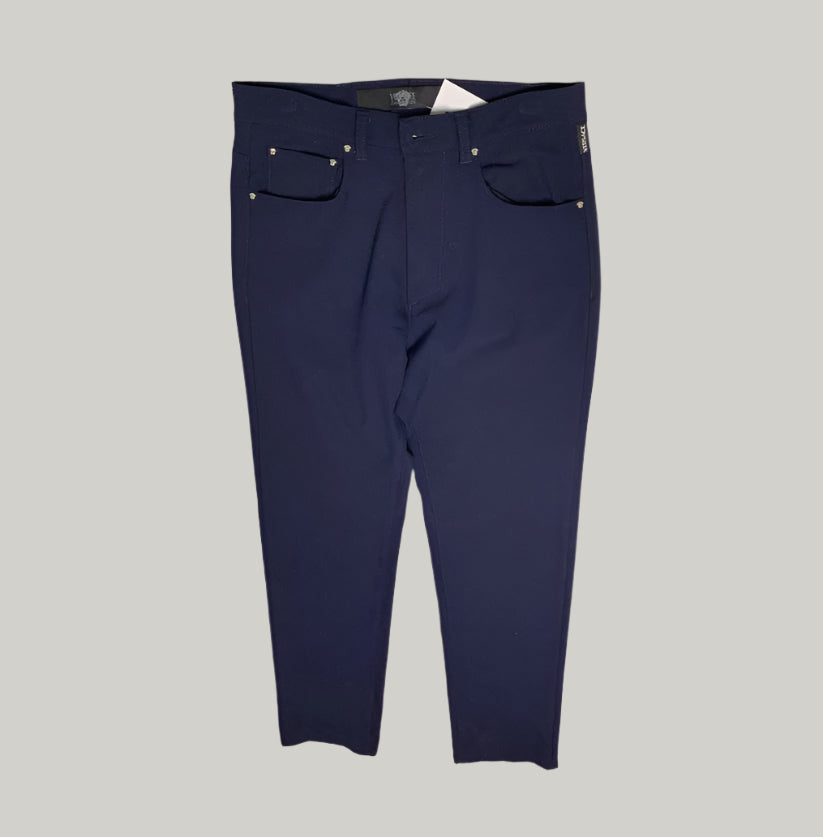 Versace Jeans Couture Navy Blue Trousers
