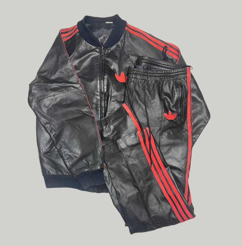 A-15 Classic Adidas Leather Tracksuit