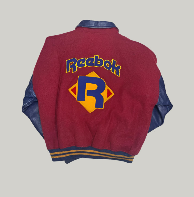Vintage Reebok Varsity Jacket in Size L