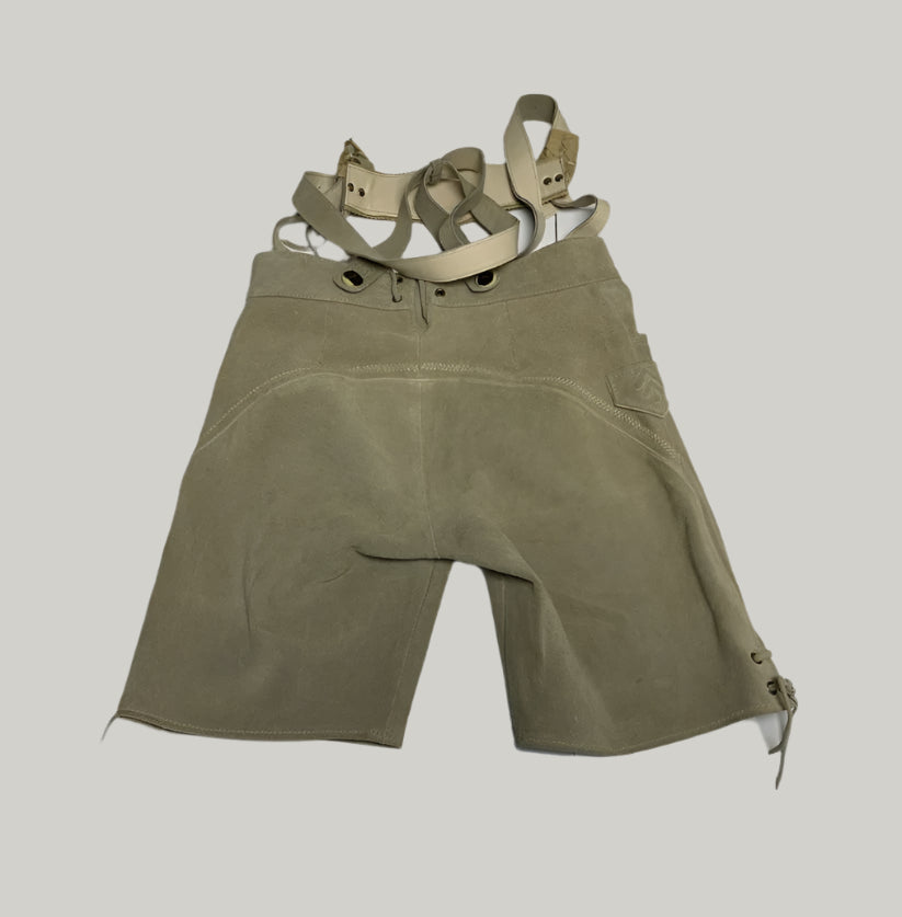 St. Peter Country Beige Leather Lederhosen