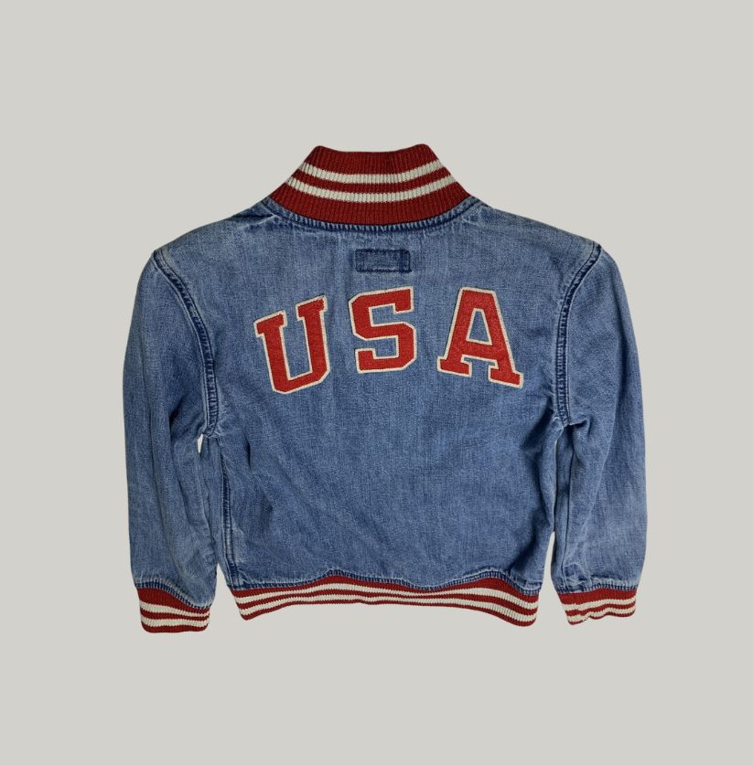 Polo Ralph Lauren Denim Varsity Jacket