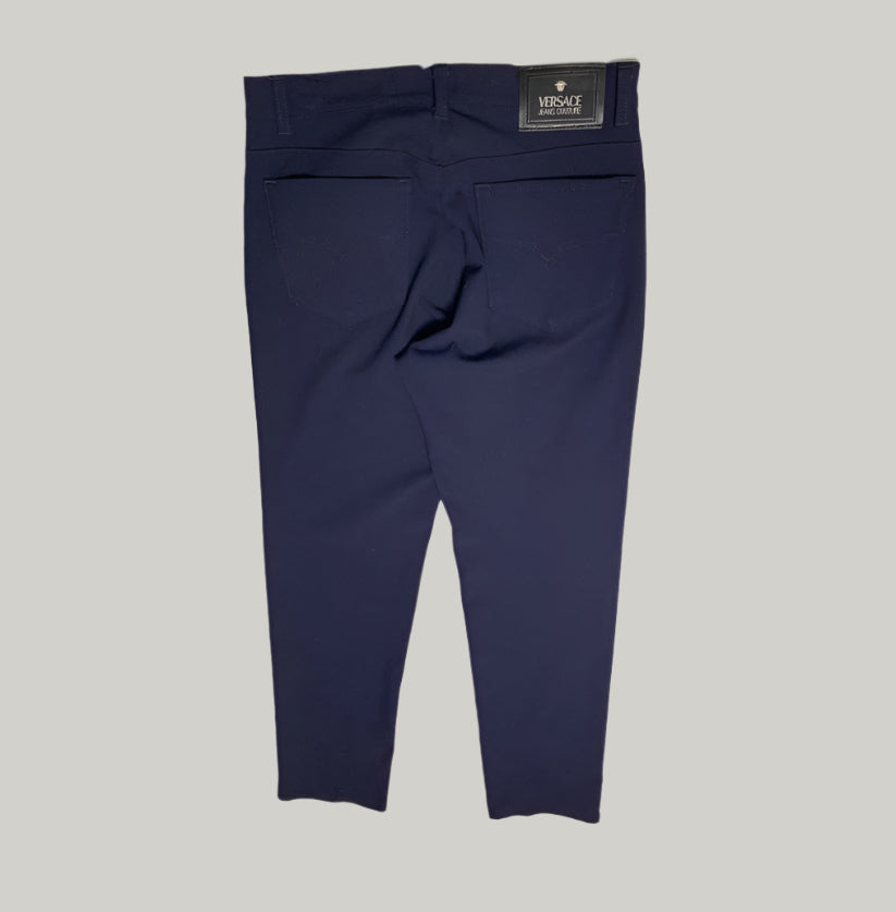 Versace Jeans Couture Navy Blue Trousers