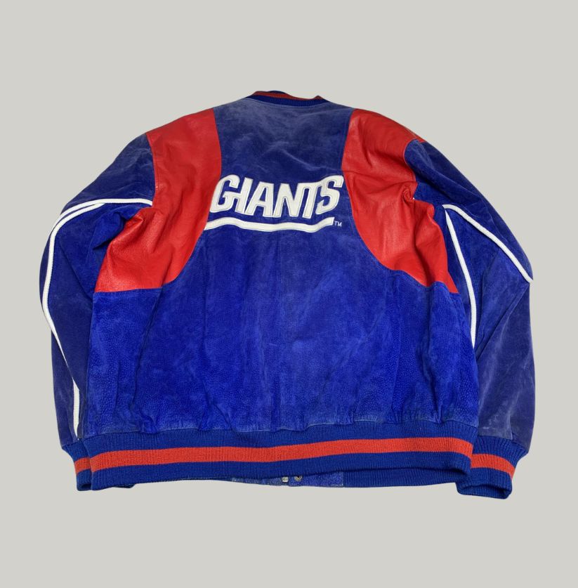 G-III & Carl Banks Suede and Leather Varsity Jacket