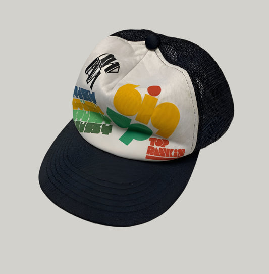 Vintage Stussy Top Rank Trucker Hat