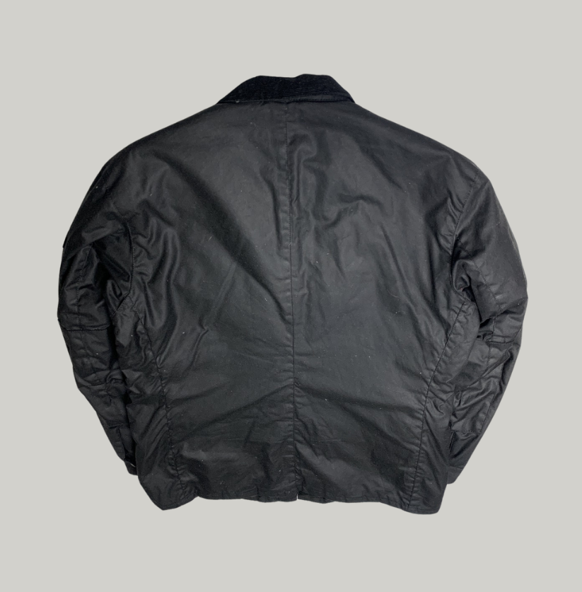 Barbour International Black Waxed Jacket