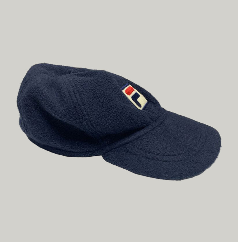Vintage Fila Fleece Baseball Cap
