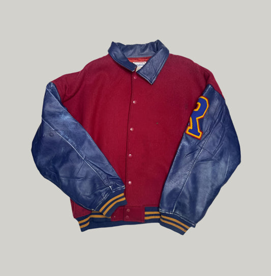 Vintage Reebok Varsity Jacket in Size L