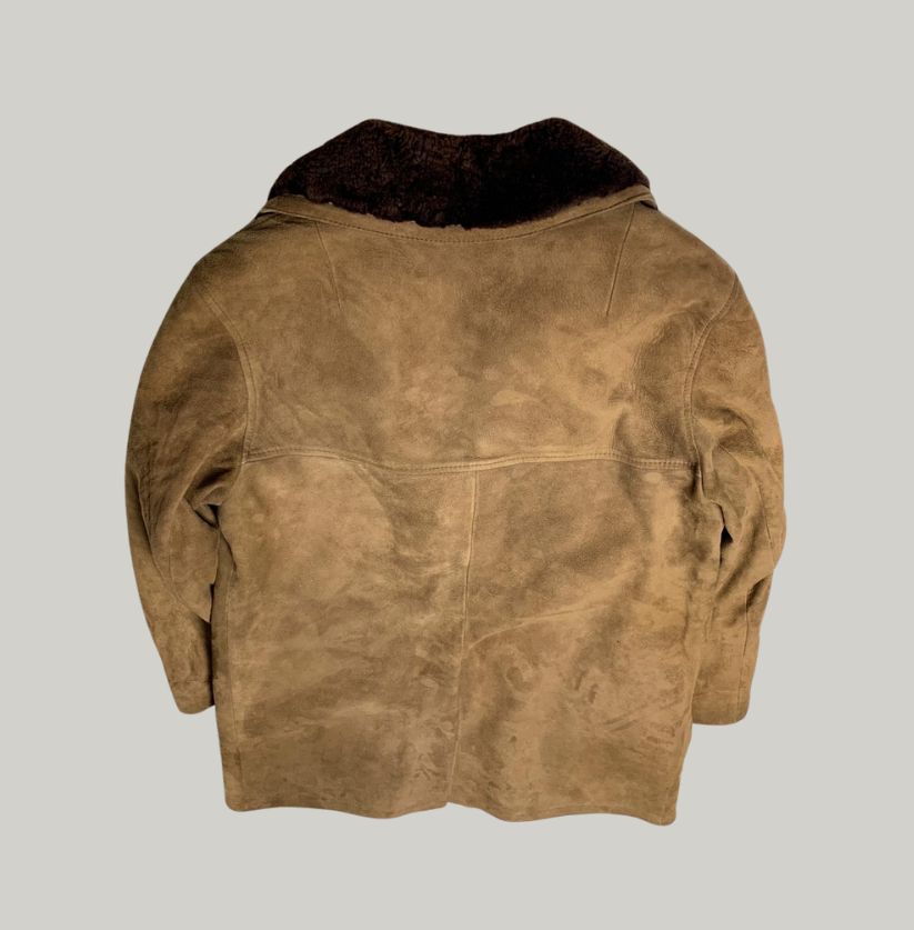 Brown Suede Overcoat