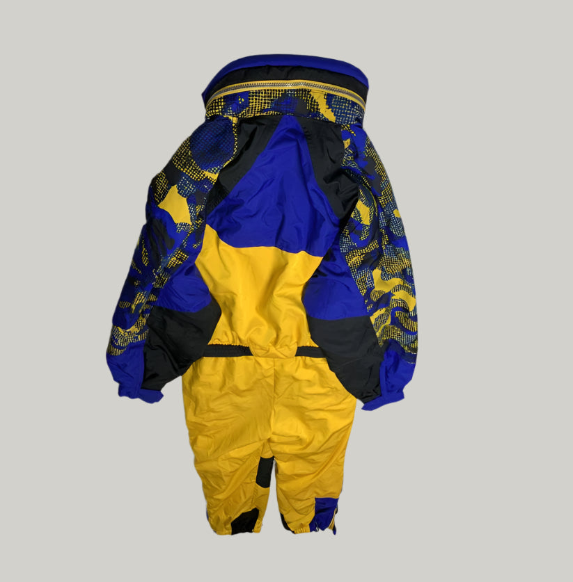 Fila Blue & Yellow Ski Suit "Ski Team" Edition