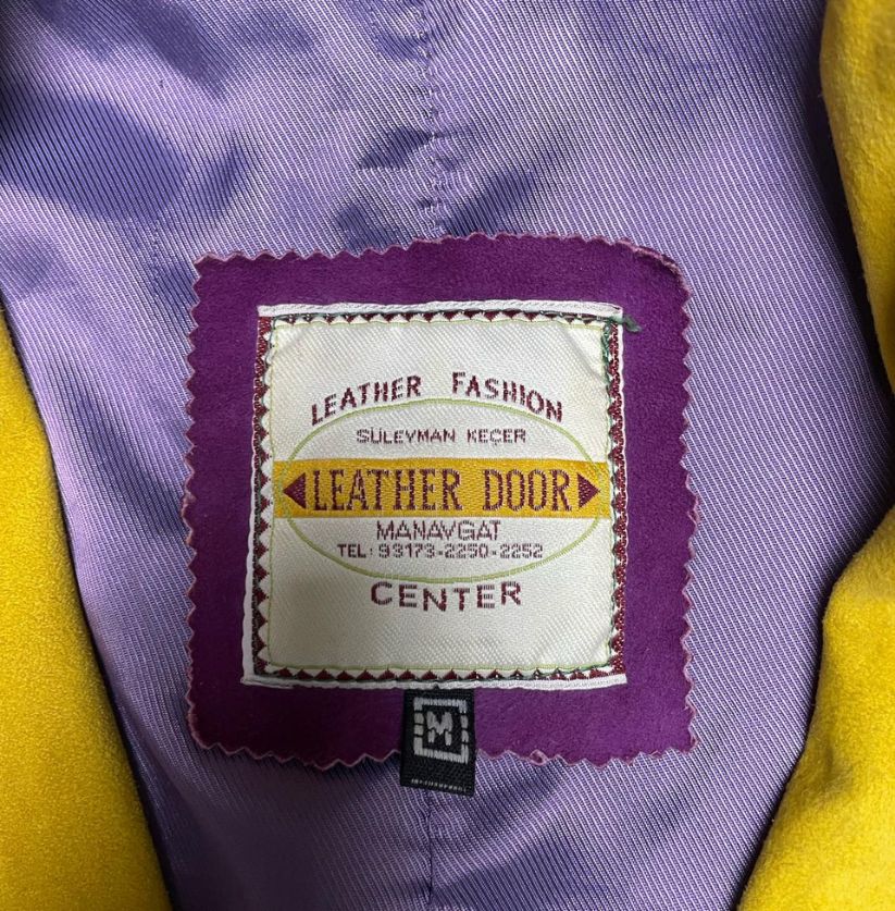 Vintage Leather Door Jacket