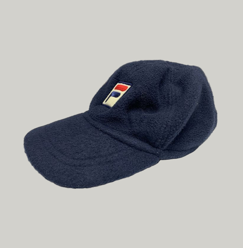 Vintage Fila Fleece Baseball Cap