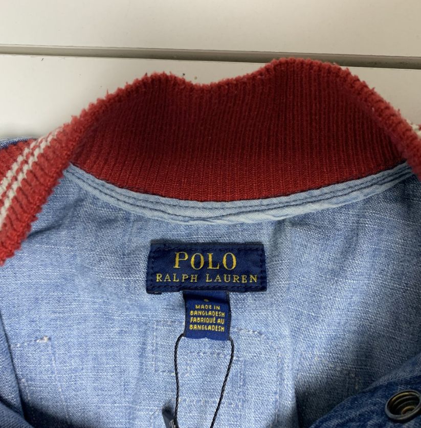 Polo Ralph Lauren Denim Varsity Jacket