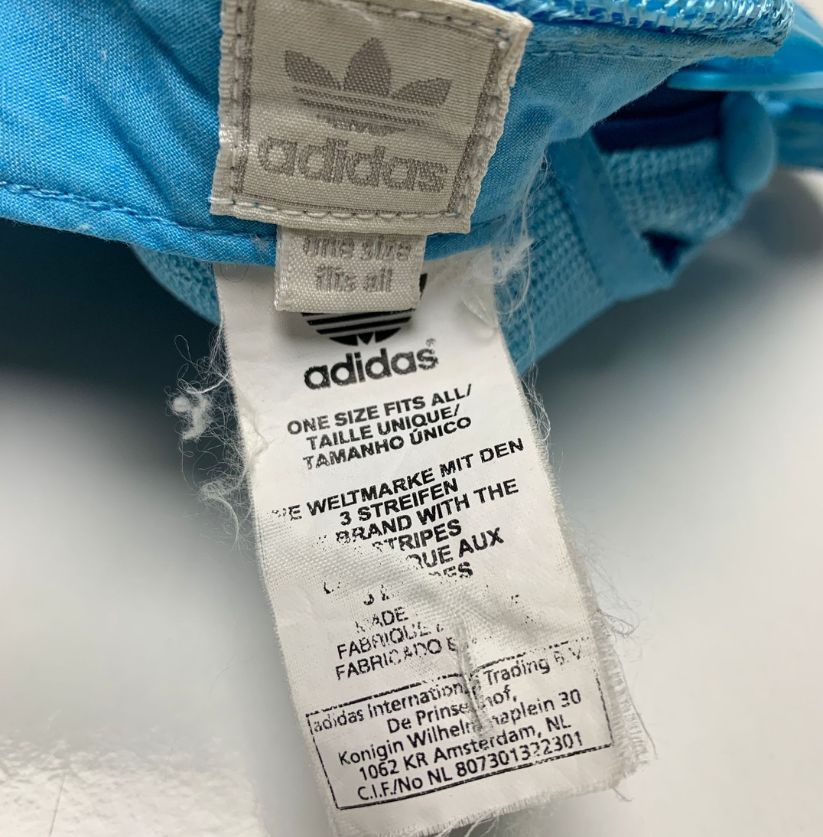Vintage Adidas Blue & Navy Trucker Hat
