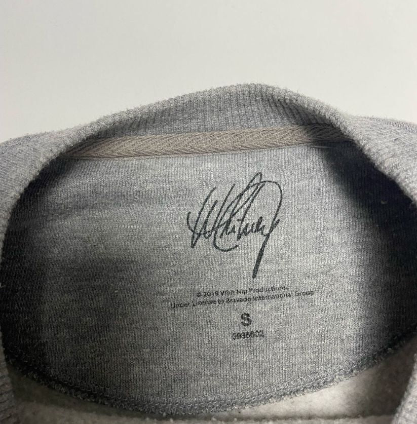 Whitney Houston Graphic Grey Sweatshirt