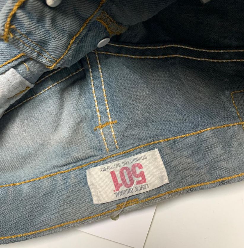 Vintage Levi's 501 Jeans – Custom Bleach Tie-Dye