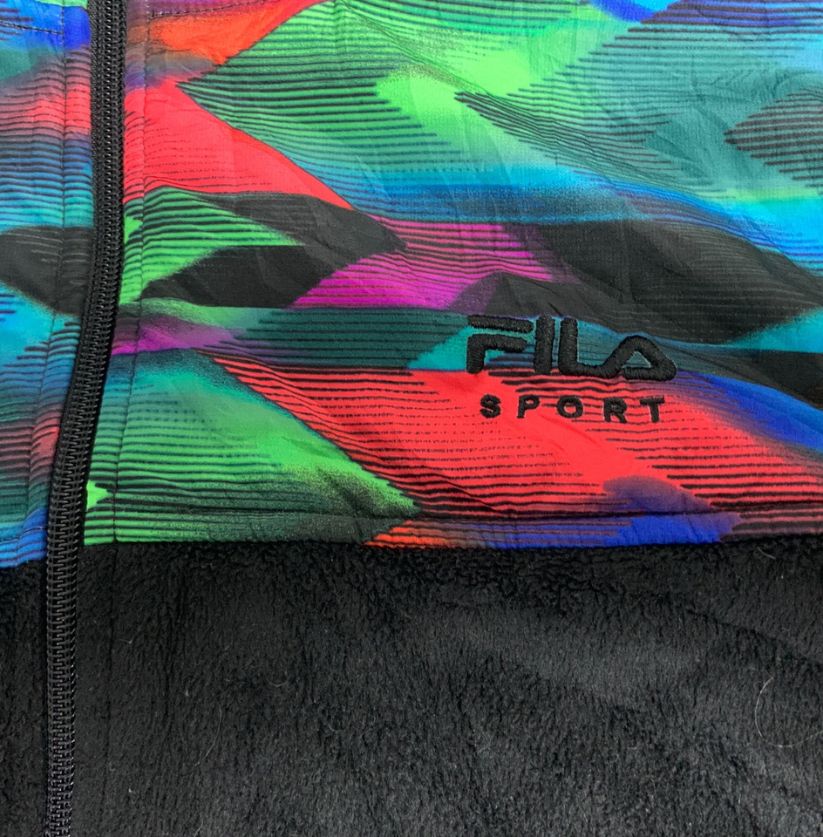 FILA Sport Black Fleece Jacket