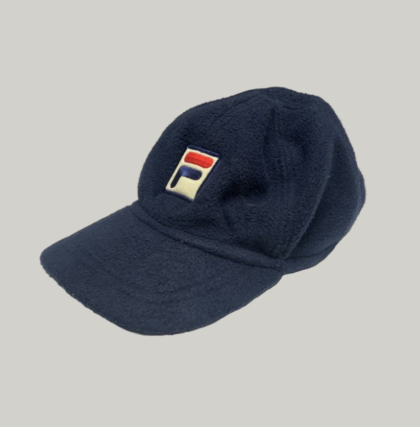 Vintage Fila Fleece Baseball Cap