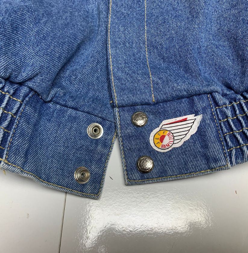 Beretta Denim & Leather Varsity-Style Jacket