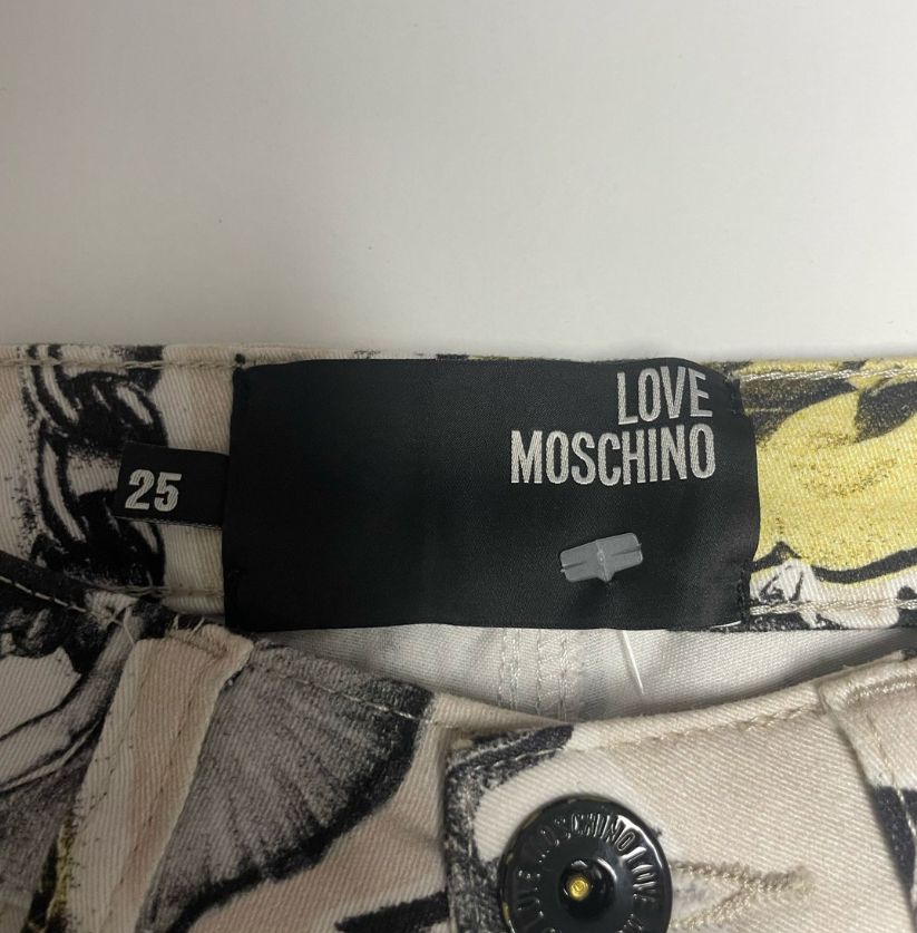 MOSCHINO Collage Patterned Jeans