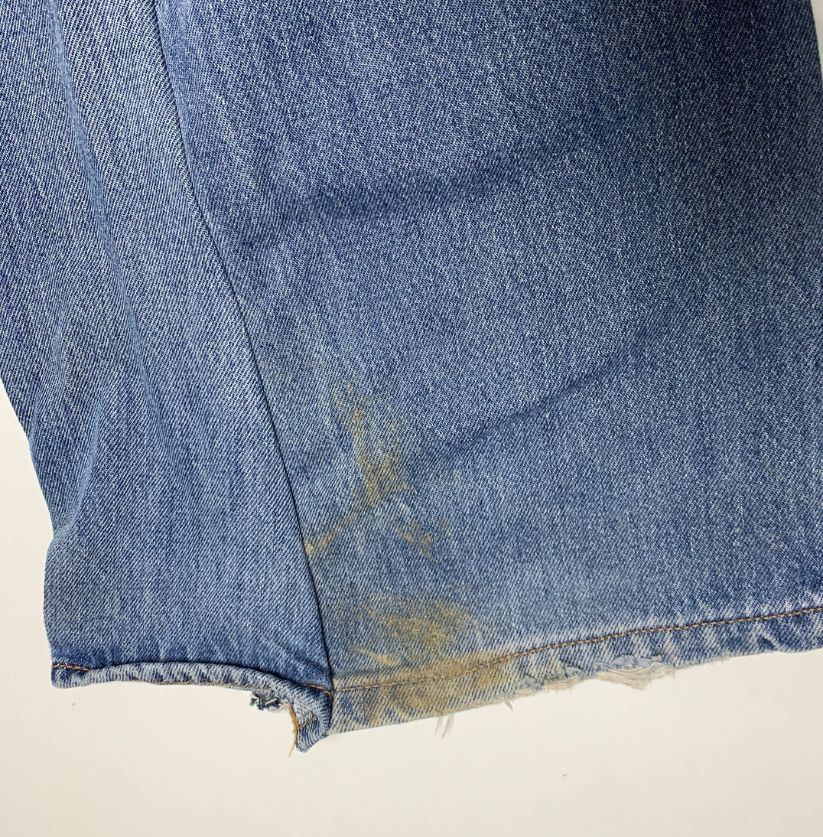 Levi's 501 Original Fit Patchwork Men's Blue Jeans