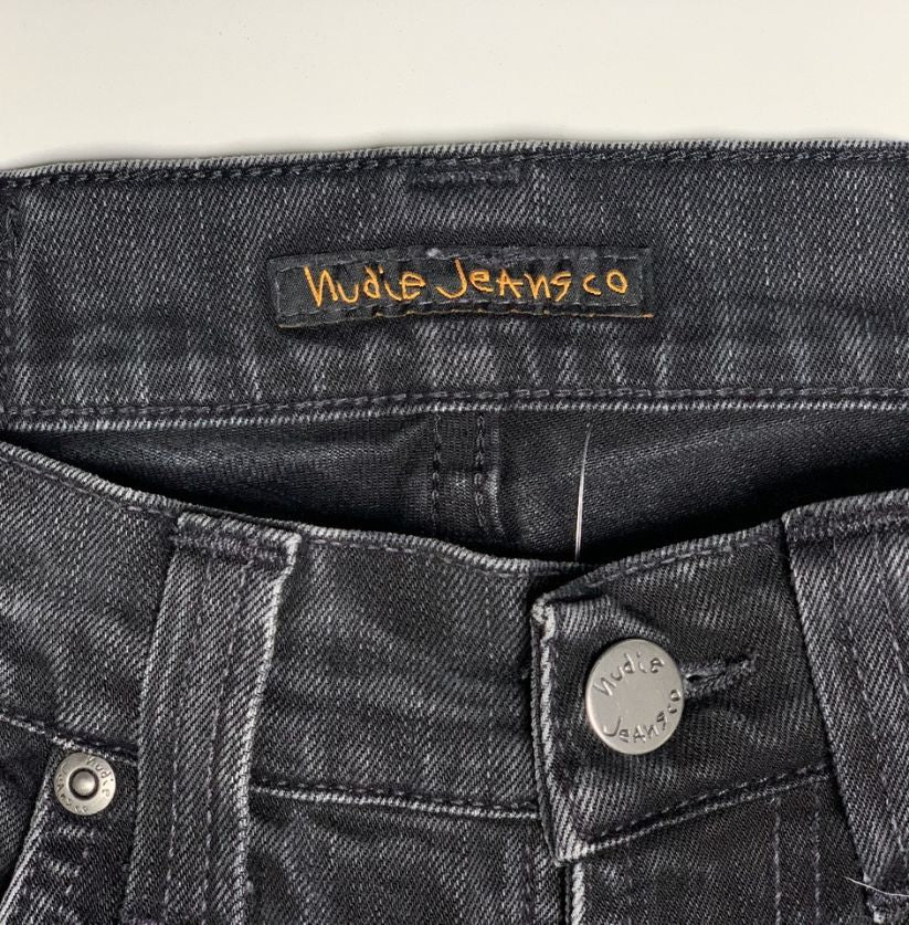 Nudie Jeans Co. Black Slim Fit Denim