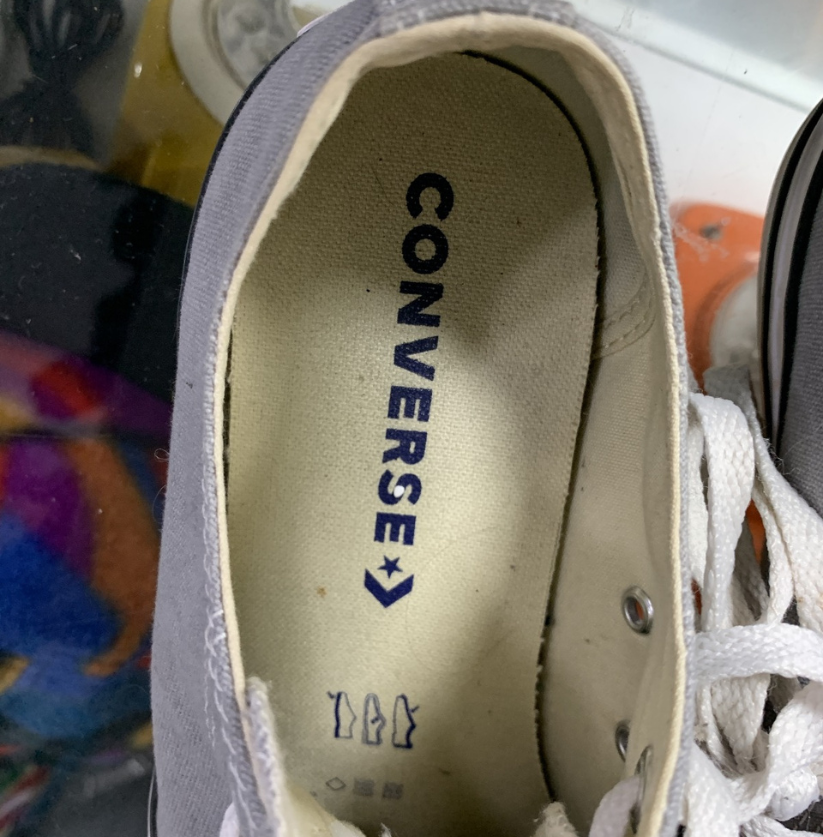 Converse Chuck Taylor Low Top Light Grey Sneakers