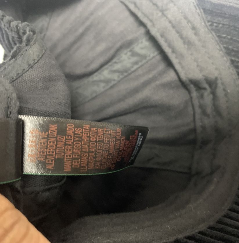 M&S Black Corduroy Baseball Cap