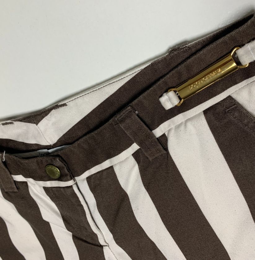 Dolce & Gabbana Beachwear Striped Shorts