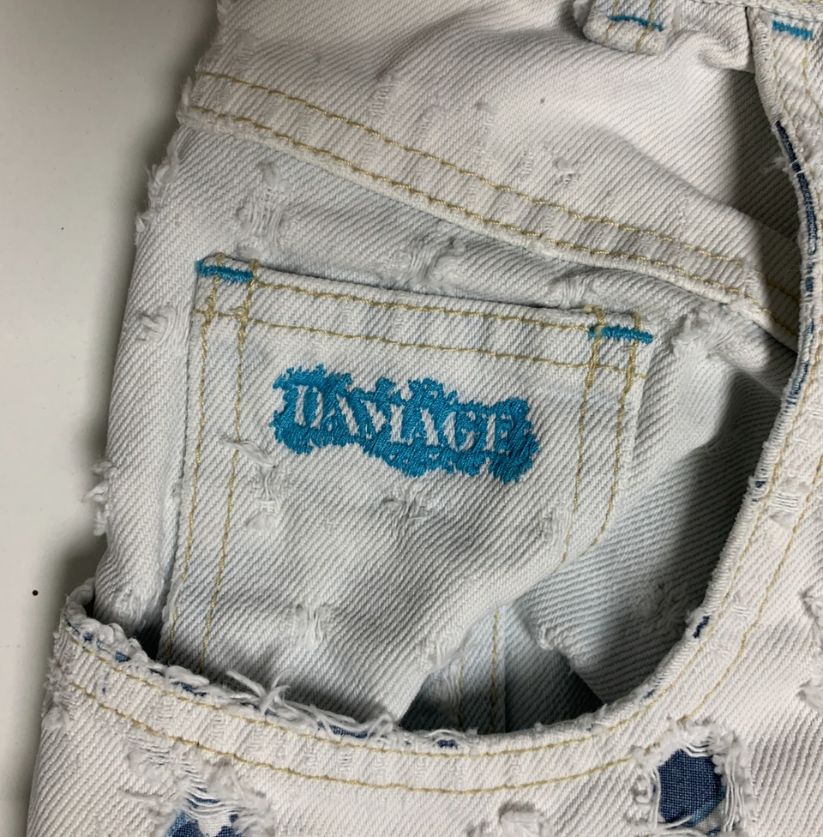 Major Damage Ripped Style Jacket & Jeans Set