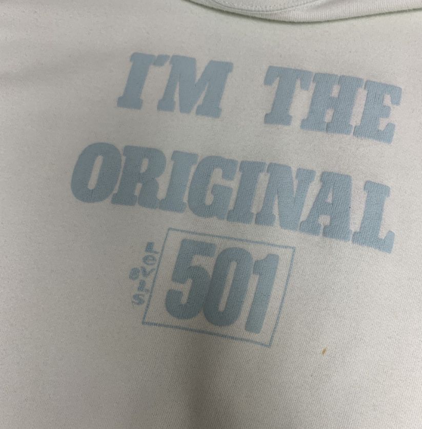 Levi's "I'm the Original 501" Graphic Jumper