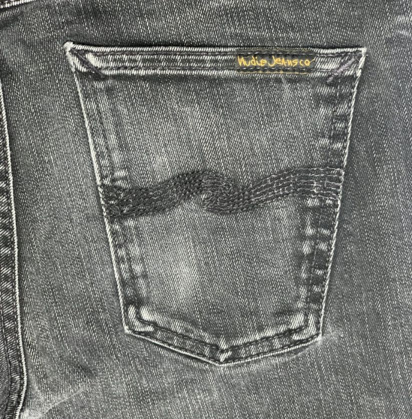 Nudie Jeans Co. Black Slim Fit Denim