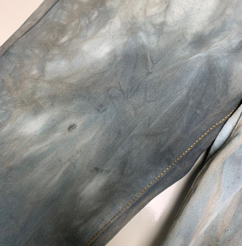 Vintage Levi's 501 Jeans – Custom Bleach Tie-Dye