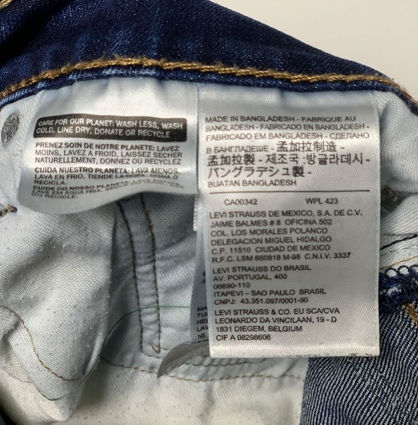 Levi Strauss & Co. 502 Regular Taper Jeans