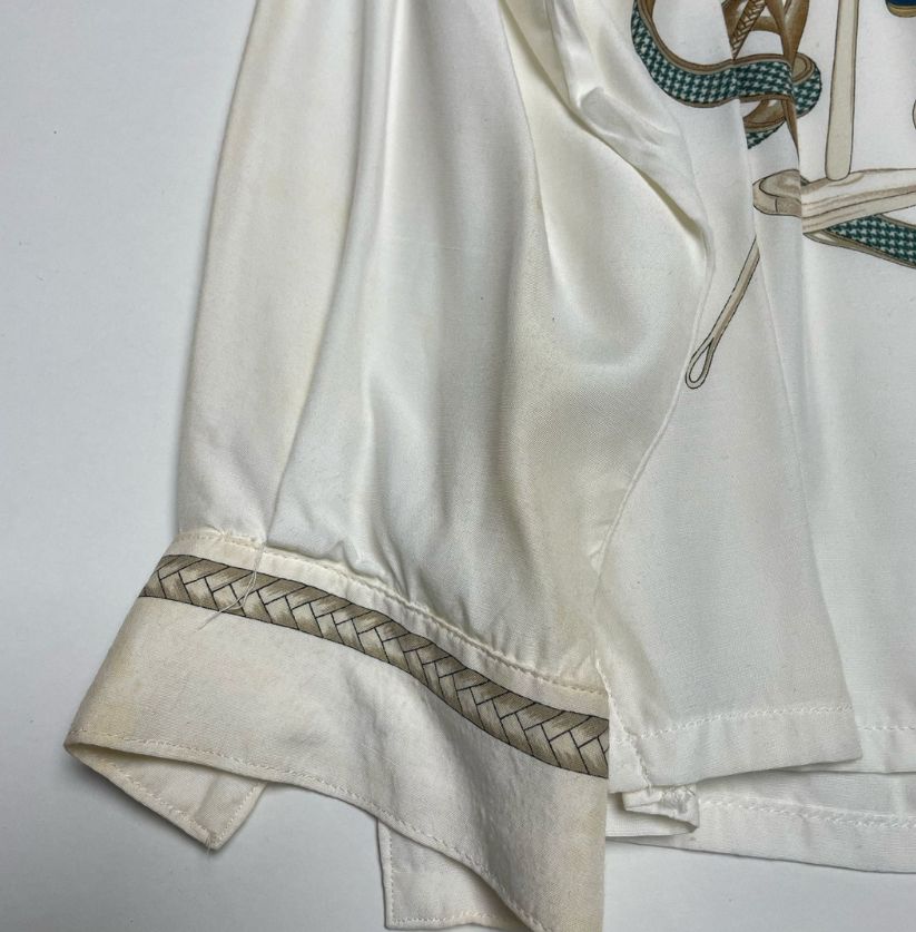 Yarell Vintage Printed Button-Up Shirt