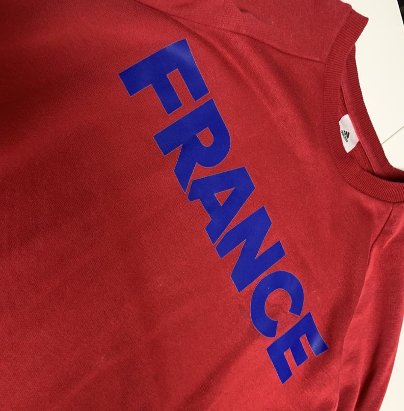 Red Adidas France Jumper