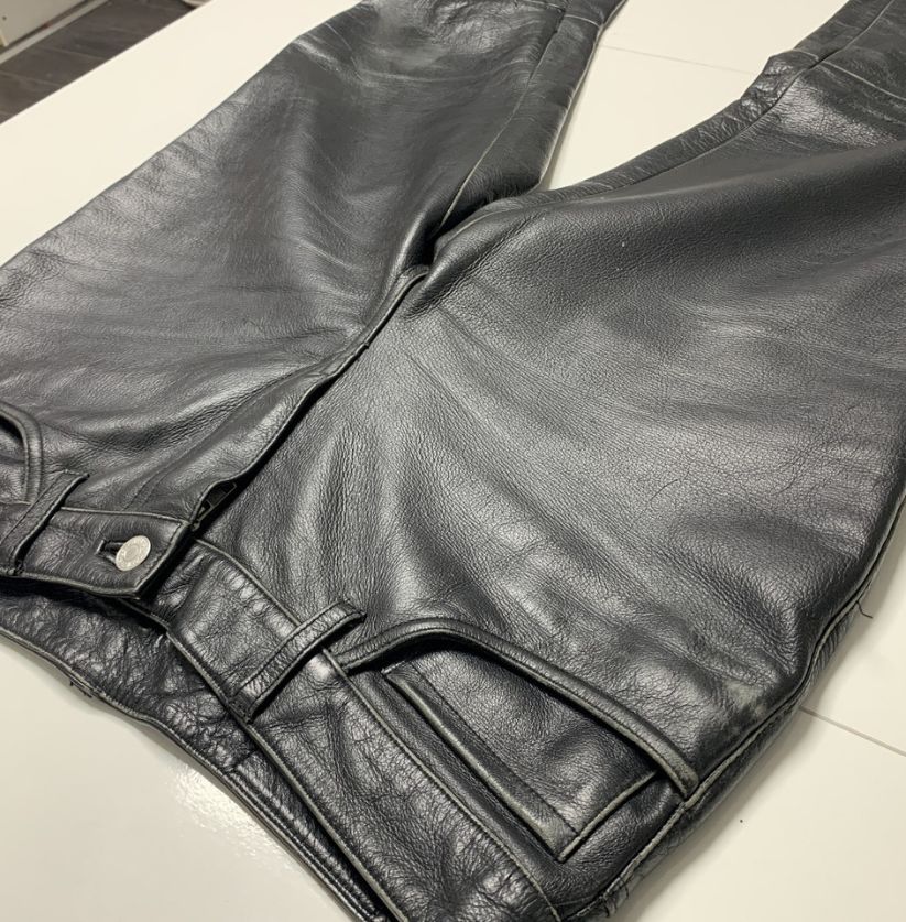 Levi’s Black Leather Jeans