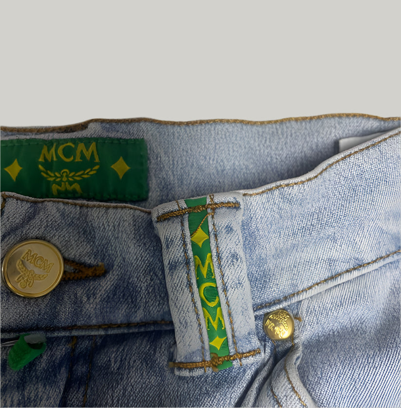 Vintage De Luxe MCM Jeans Diamanté High Waisted