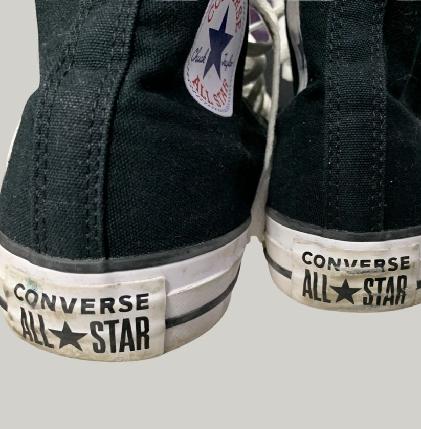Converse Chuck Taylor High Top Black Sneakers