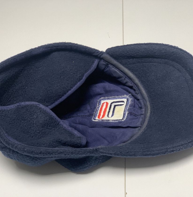 Vintage Fila Fleece Baseball Cap