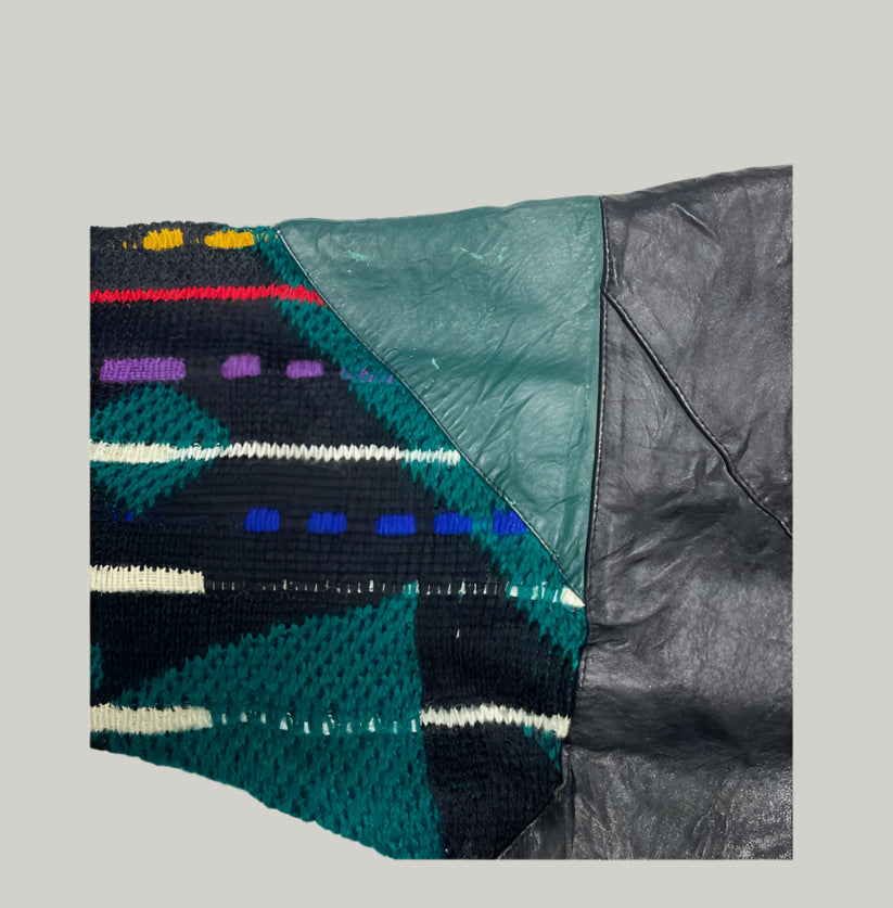 Saxony Leather Jumper