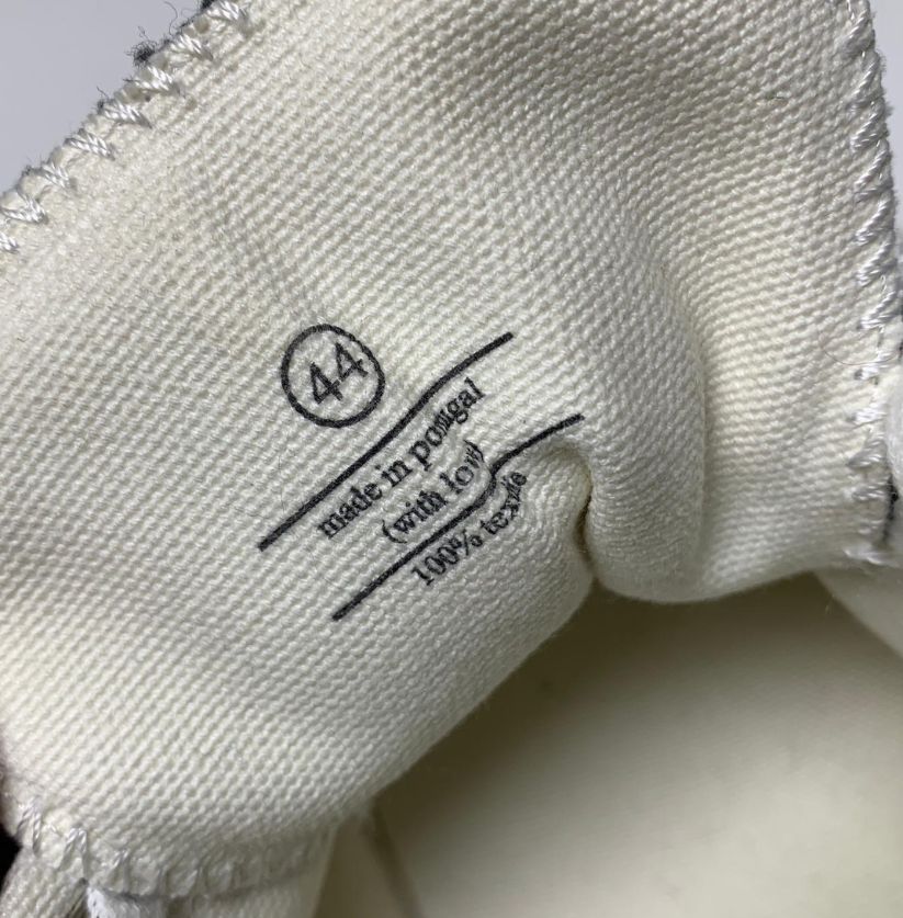 Brand New Ami Paris Grey Felt Low-Top Sneakers