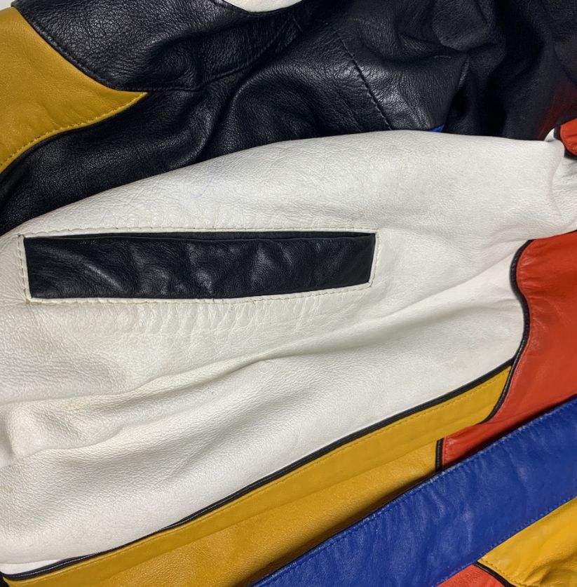 BMW Multi-Color Leather Racing Jacket