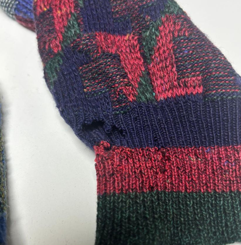 Vintage Multicolour Wool Cardigan TC Collection