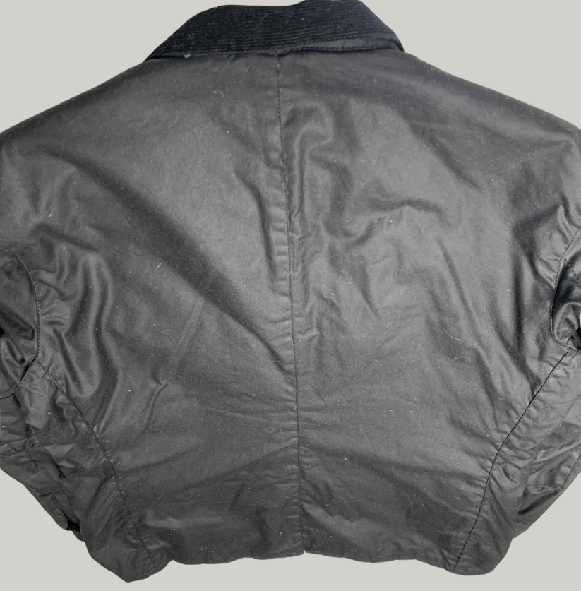 Barbour International Black Waxed Jacket