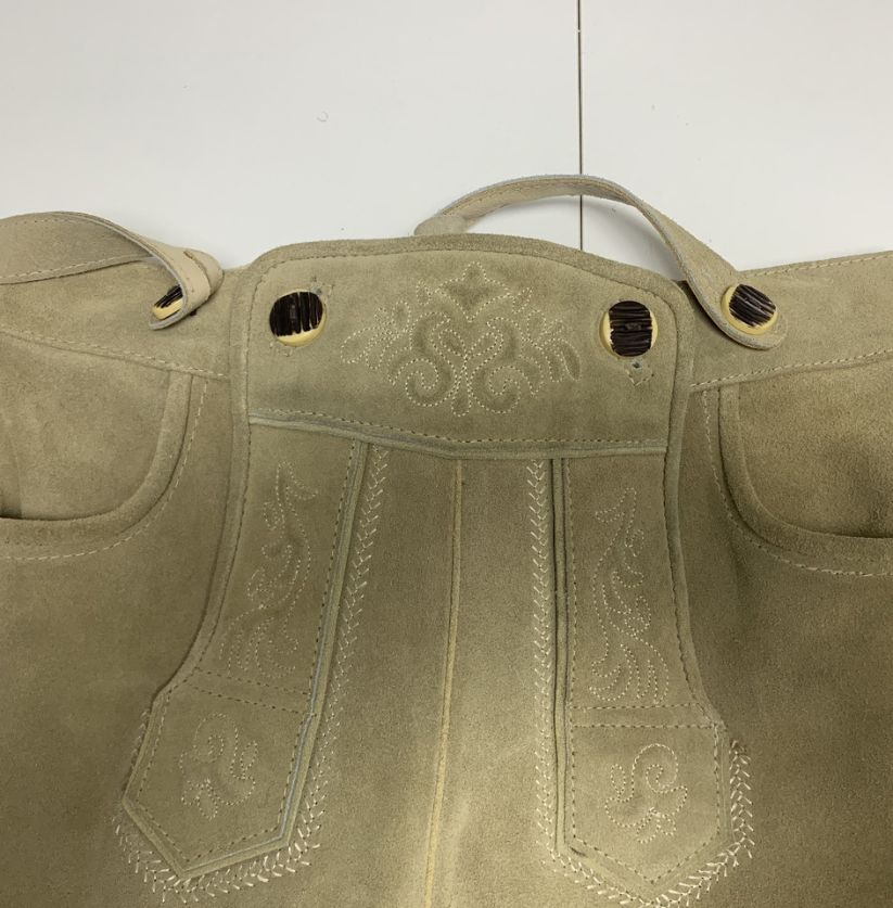 St. Peter Country Beige Leather Lederhosen