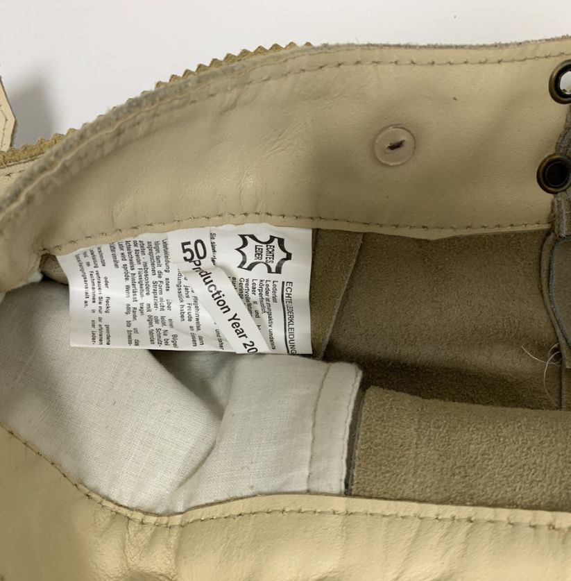 St. Peter Country Beige Leather Lederhosen