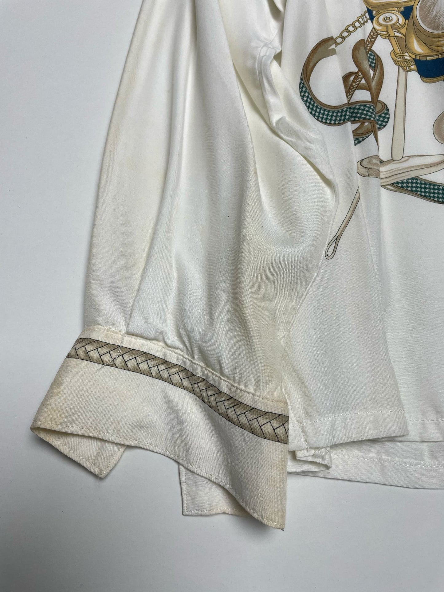 Yarell Vintage Printed Button-Up Shirt